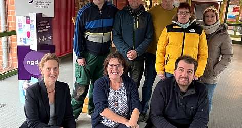 Besuch Eka von Kalben Landtagsvizepraesidentin SH Januar 2025